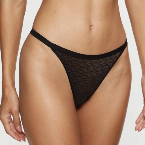 Triumph Signature Sheer black thong