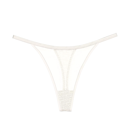 Triumph Signature Sheer off white thong