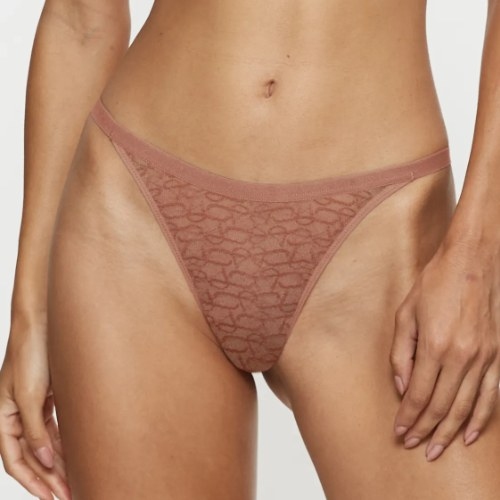 Triumph Signature Sheer brown thong