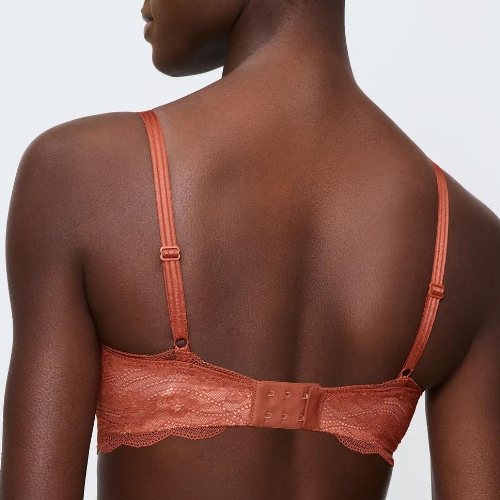 Triumph Lift Smart orange push up bra