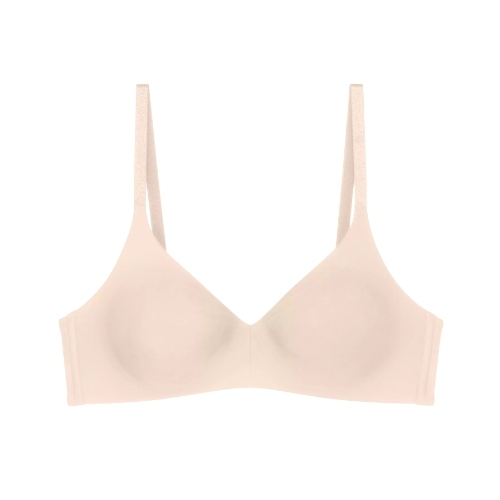 Triumph Pure Micro beige non-padded bra