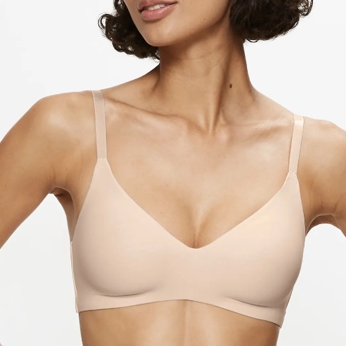 Triumph Pure Micro beige non-padded bra