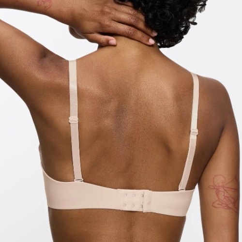 Triumph Pure Micro beige padded bra