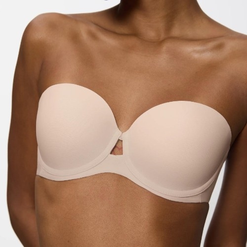 Triumph Pure Micro beige padded bra