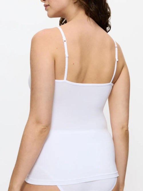 Triumph Sense of Modal white spaghetti top