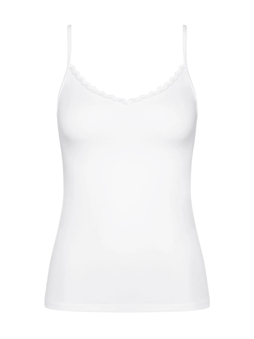 Triumph Feel of Cotton white spaghetti top