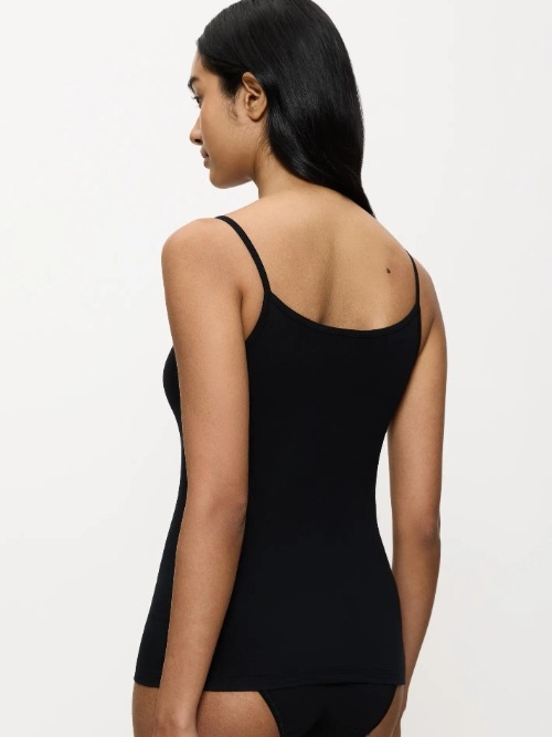 Triumph Feel of Cotton black spaghetti top