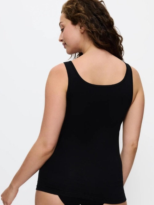 Triumph Feel of Cotton black singlet