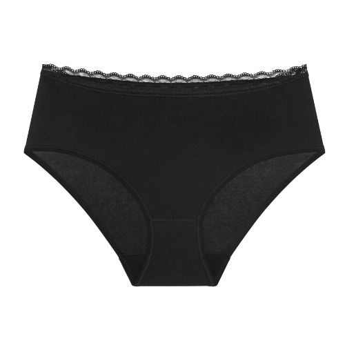 Triumph Feel of Cotton black brief
