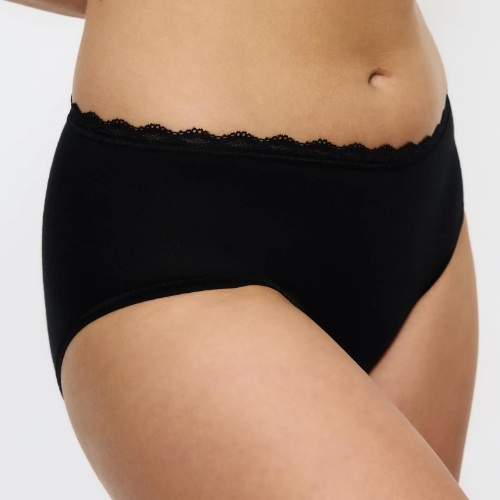 Triumph Feel of Cotton black brief