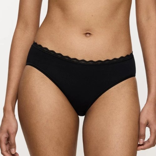 Triumph Feel of Cotton black brief