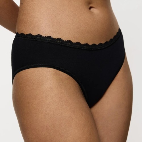 Triumph Feel of Cotton black brief