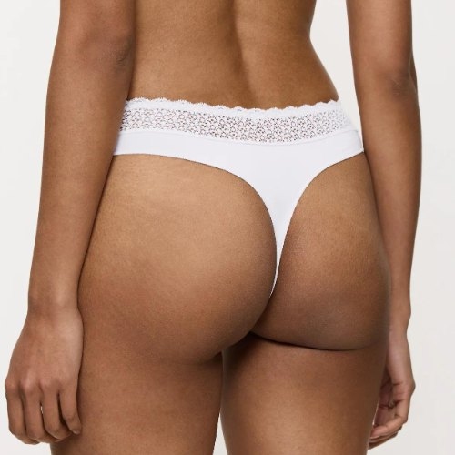 Triumph Feel of Modal white thong