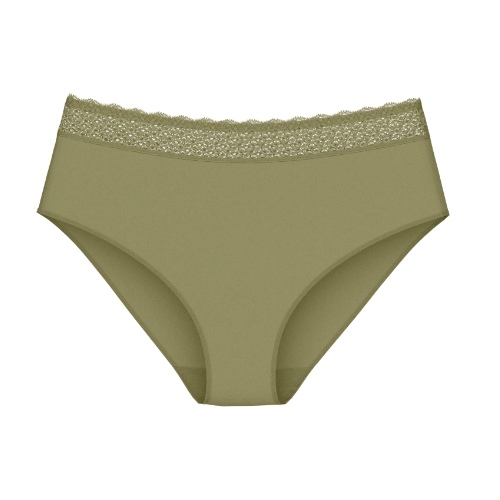 Triumph Feel of Modal olive green brief