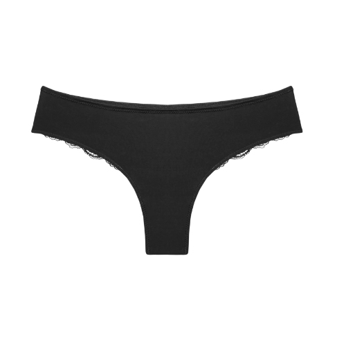 Triumph Lovely Micro black thong