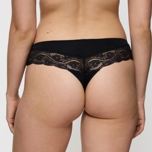 Triumph Lovely Micro black thong
