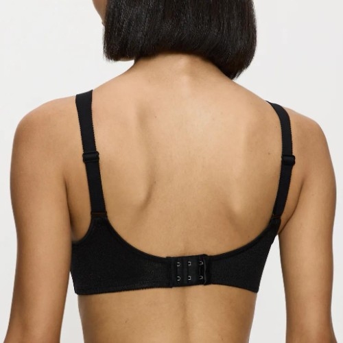 Triumph Doreen + Cotton 01 black non-padded bra