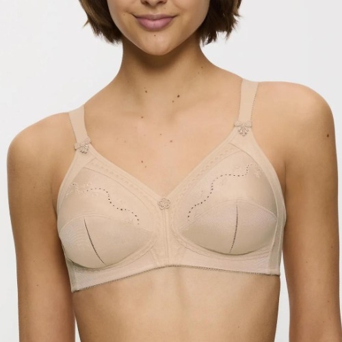 Triumph Doreen + Cotton 01 skin non-padded bra