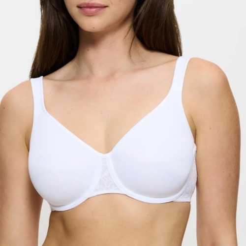 Triumph Comfort Minimizer white padded bra