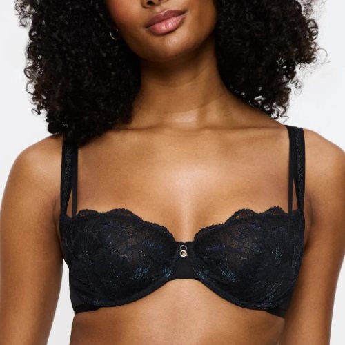 Triumph Palina Moonlight Kiss black non-padded bra