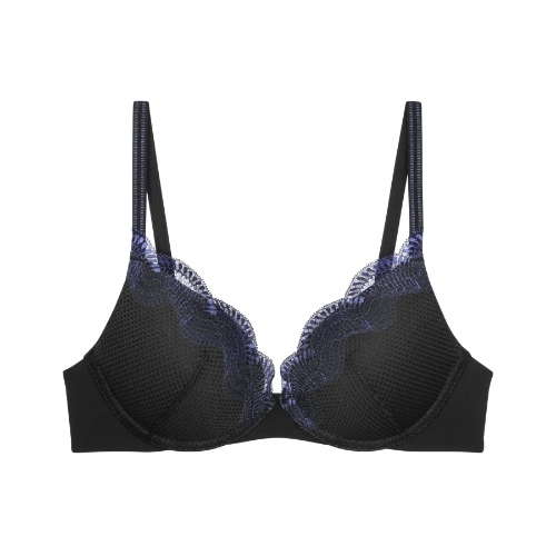 Triumph Comfort Glam black push up bra