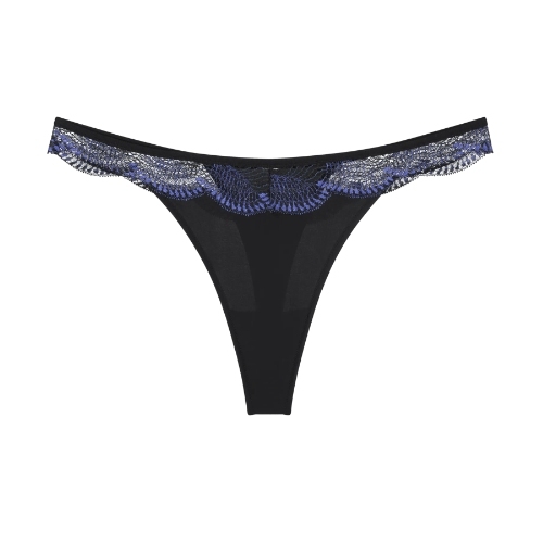 Triumph Comfort Glam black thong
