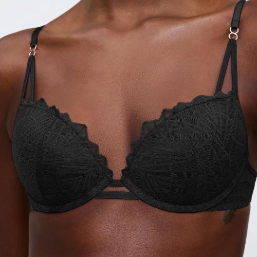 Triumph That Night In Vegas black padded bra