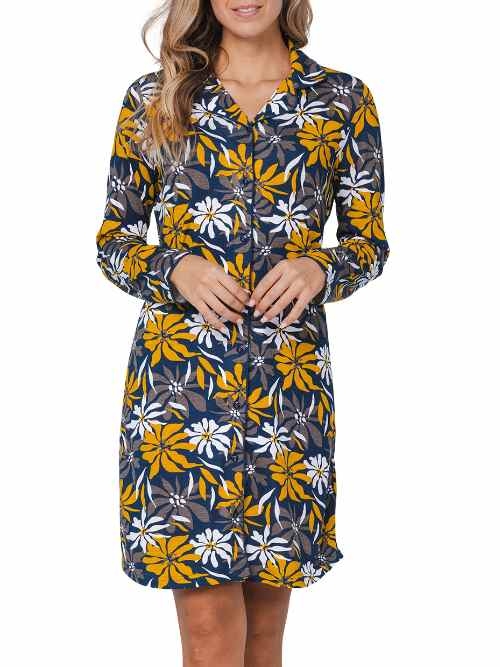 Pastunette Women navy blue nightdress