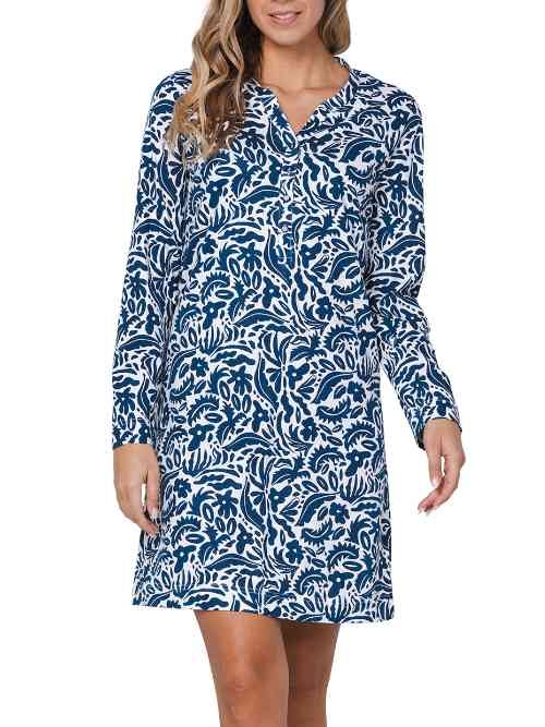 Pastunette Women blue nightdress