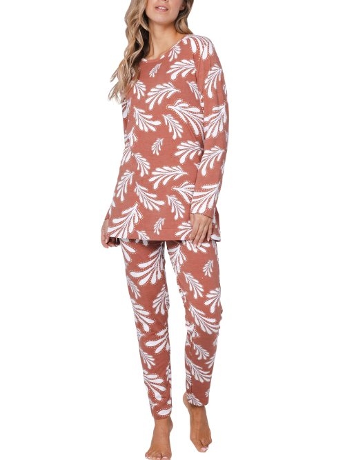 Pastunette Women brown pajama