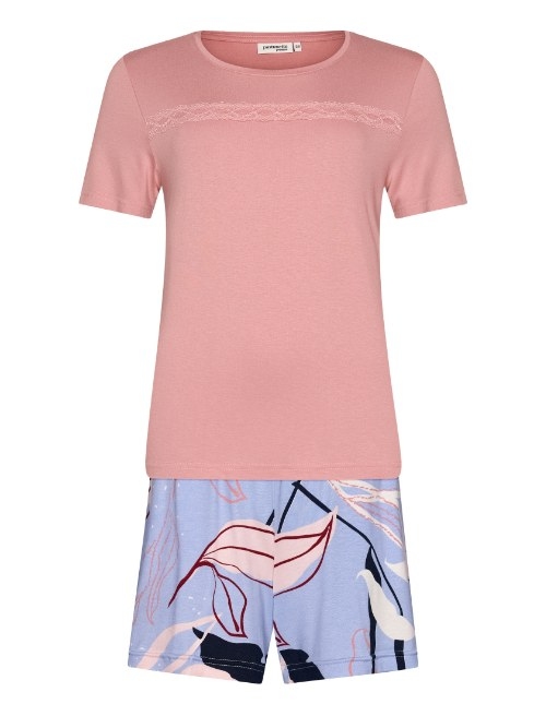 Pastunette Women pink shortama