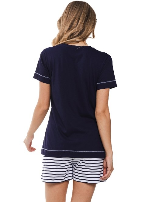Rebelle Women navy blue shortama