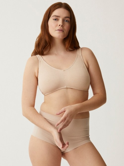 Naturana Solutions beige high waist brief