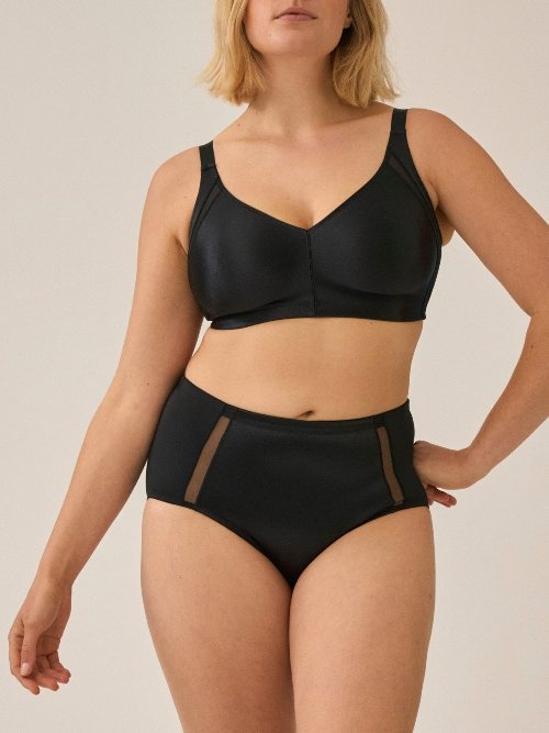 Naturana Solutions black high waist brief