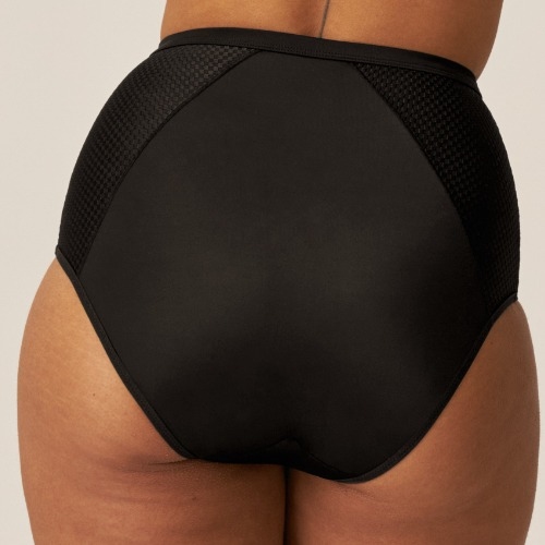Naturana Solutions black high waist brief