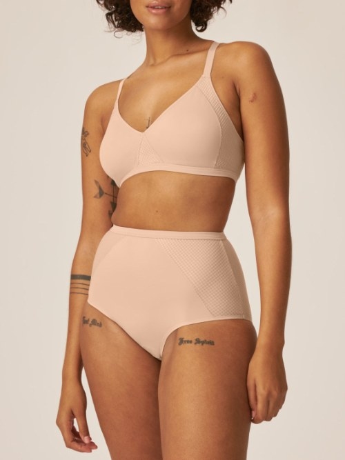 Naturana Solutions beige high waist brief