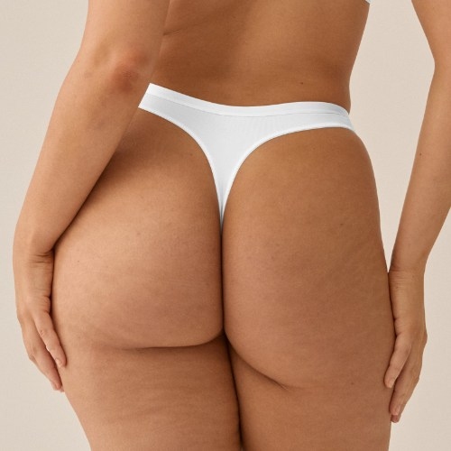 Naturana Everyday white thong