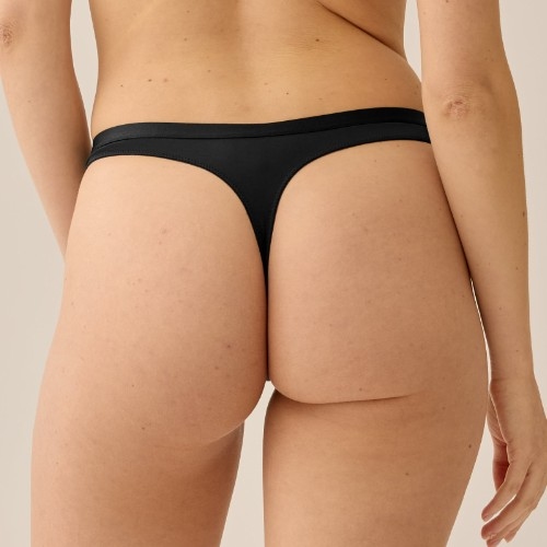 Naturana Everyday black thong