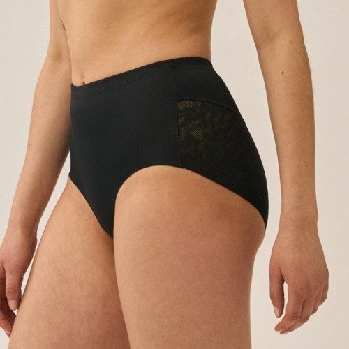Naturana Solutions black high waist brief