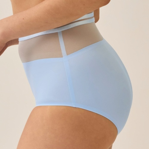 Naturana Everyday blue high waist brief