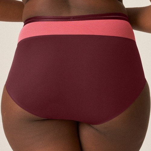 Naturana Everyday red high waist brief
