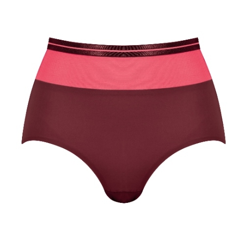 Naturana Everyday red high waist brief