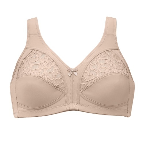 Naturana Heritage beige wireless bra