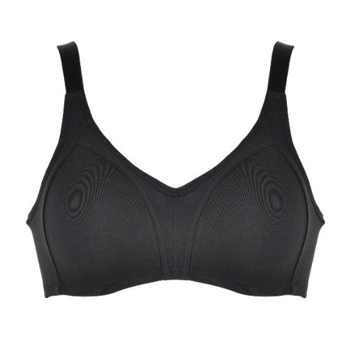 Naturana Value black wireless bra