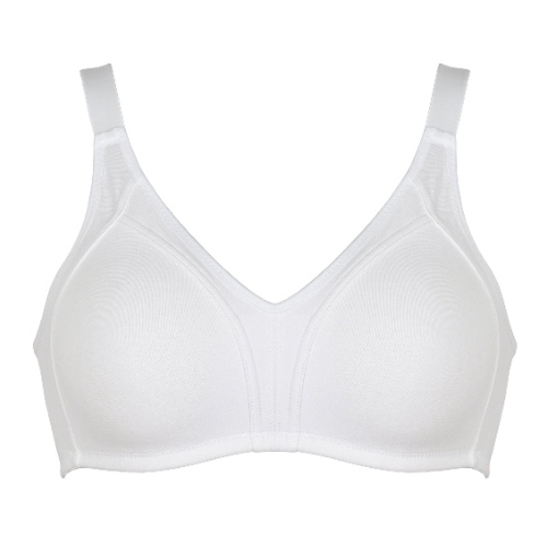 Naturana Value white wireless bra