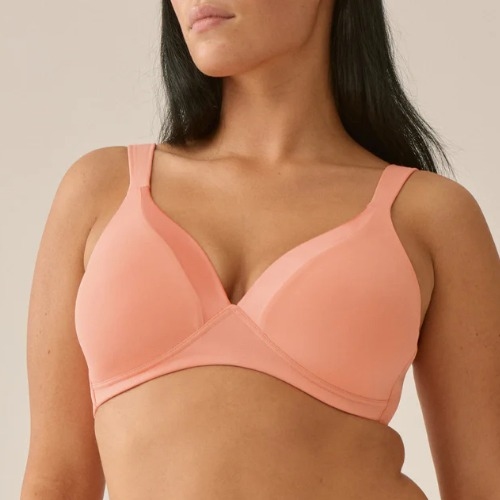 Naturana Everyday peach pink wireless bra