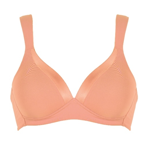 Naturana Everyday peach pink wireless bra