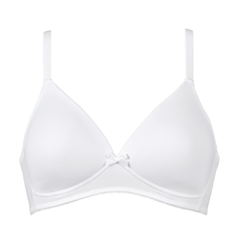 Naturana Value white wireless bra