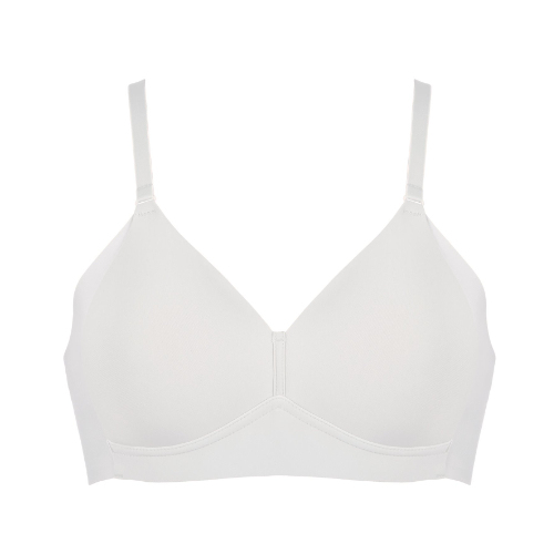 Naturana Side smoother white wireless bra