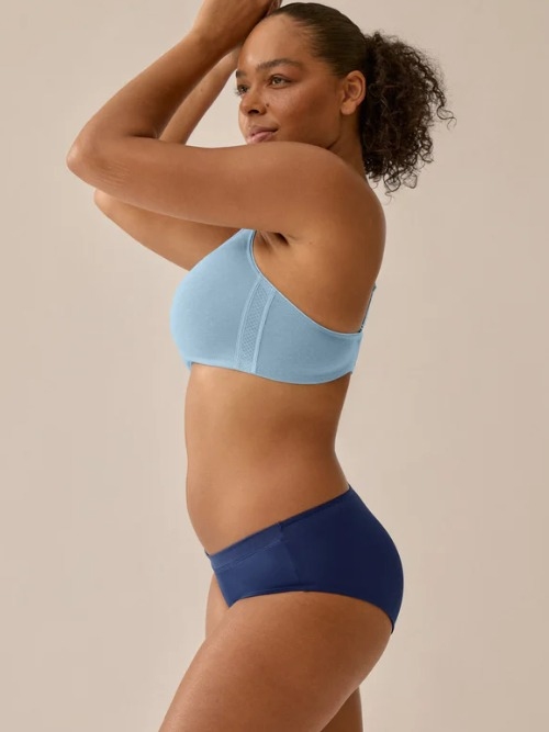 Naturana Heritage blue wireless bra